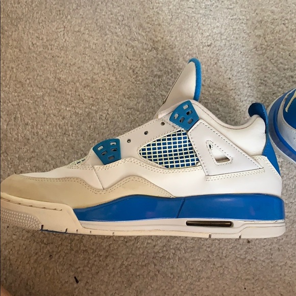 Jordan 4 Retro Military Blue - Picture 4 of 7